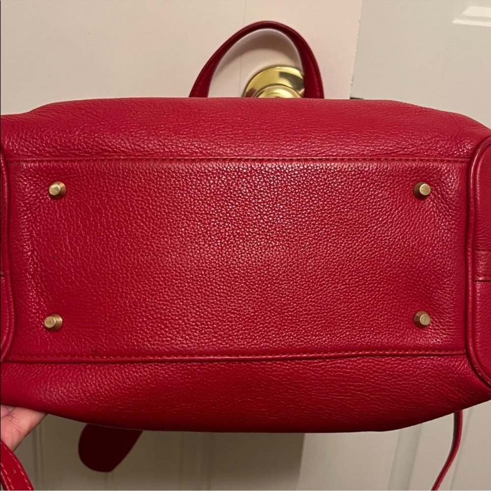 Samantha Thavasa Red Leather Handbag - Picture 8 of 8